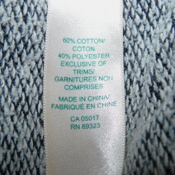 Roots canada Black Pepper Marled Womens M Kanga Pullover Hoodie Beaver - Picture 6 of 10